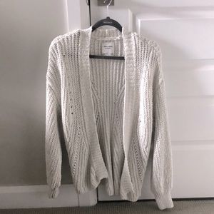 Cream Aberceombie Cardigan